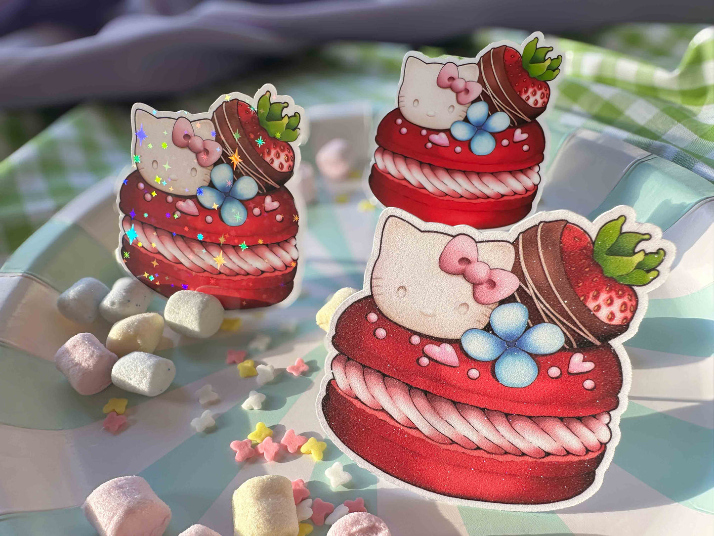 Hello Kitty Dessert Sticker