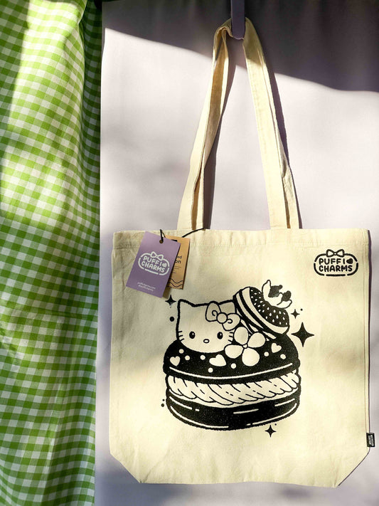 Hello Kitty Dessert Recycled Canvas Shopping Bag