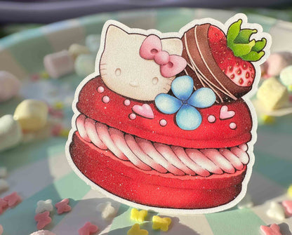 Hello Kitty Dessert Sticker