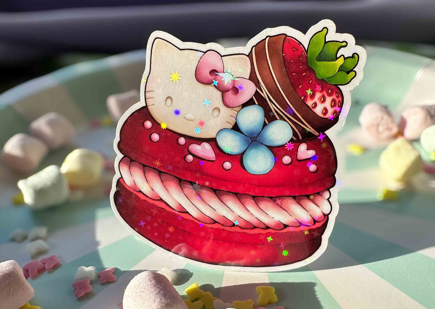 Hello Kitty Dessert Sticker