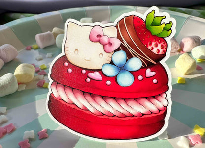 Hello Kitty Dessert Sticker